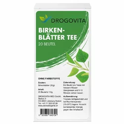 Drogovita Birkenblätter Tee