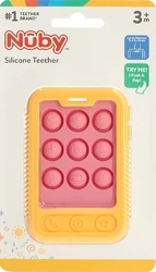 Nûby Pop It jouet de dentition téléphone