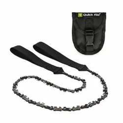 Quick Aid Handkettensäge mit 33 Sägezähne schwarz