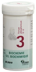 PFLÜGER Nr3 Ferrum phosphoricum Tablette 12 D