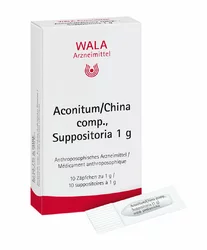 Wala Aconitum/China comp. Suppositorium 1g