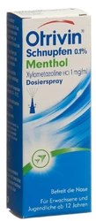 Otrivin Schnupfen Dosierspray 0.1 % Menthol