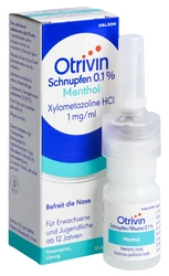Otrivin Schnupfen Dosierspray 0.1 % Menthol