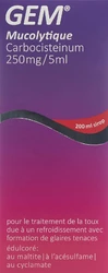 GEM Mucolyticum Sirup