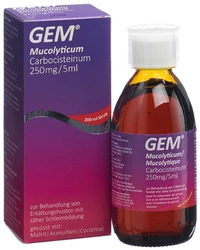 GEM Mucolytique sirop