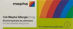 Cet-Mepha Allergie Filmtablette 10 mg