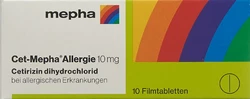 Cet-Mepha Allergie Filmtablette 10 mg