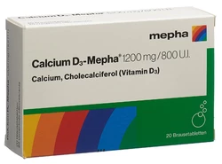 Calcium D3-Mepha Brausetablette 1200/800