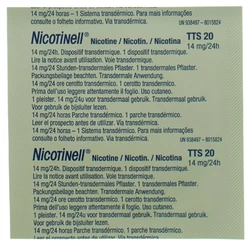Nicotinell 2 mittel Matrixpfl 14 mg/24h