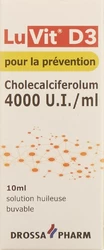 LuVit D3 Cholecalciferolum ölige Lösung 4000 IE/ml zur Prophylaxe