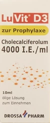 LuVit D3 Cholecalciferolum ölige Lösung 4000 IE/ml zur Prophylaxe