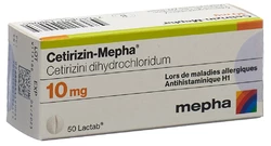 Cetirizin-Mepha Lactab 10 mg