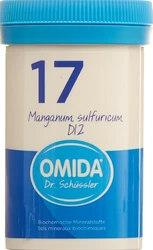 Omida Nr17 Manganum sulfuricum Tablette 12 D