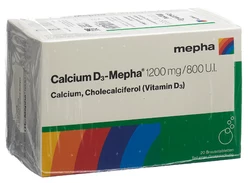 Calcium D3-Mepha Brausetablette 1200/800
