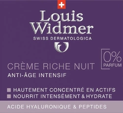 Louis Widmer Rich Night Cream ohne Parfum