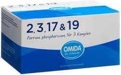 Omida Nr3 Ferrum phosphoricum Komplex Pulver