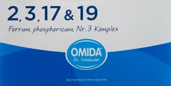 Omida Nr3 Ferrum phosphoricum Komplex Pulver