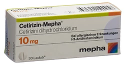 Cetirizin-Mepha Lactab 10 mg