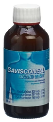 Gavisconell Liquid Mint Suspension in Flasche