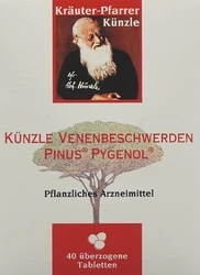 Kräuter-Pfarrer Künzle Pinus Pygenol Venenbeschwerden
