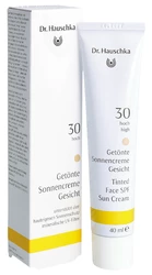 Dr. Hauschka crème solaire pour le visage teintée SPF30