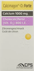 Calcimagon D3 Forte Kautablette Zitrone
