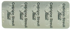 Cetirizin Streuli Filmtablette 10 mg