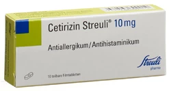 Cetirizin Streuli Filmtablette 10 mg