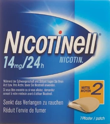 Nicotinell 2 mittel Matrixpfl 14 mg/24h