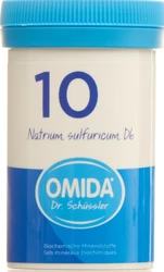 Omida Nr10 Natrium sulfuricum Tablette 6 D