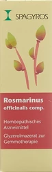 Spagyros Rosmarinus officinalis Glyc Maz 1 D