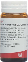 Wala Arnica e planta tota Globuli 3 D