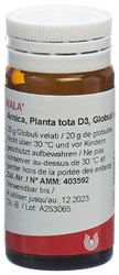 Wala Arnica e planta tota Globuli 3 D