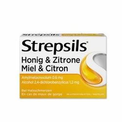 Strepsils Lutschtablette Honig & Zitrone