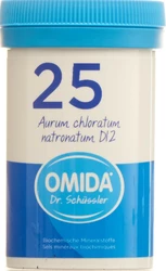 Omida Nr25 Aurum chloratum natronatum Tablette 12 D