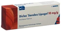 Diclac Sandoz Lipogel 10 mg/g