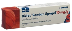Diclac Sandoz Lipogel 10 mg/g
