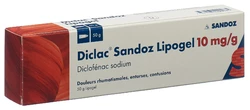 Diclac Sandoz Lipogel 10 mg/g