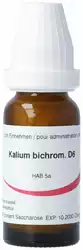 Omida Kalium bichromicum Globuli 6 D