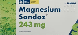 Magnesium Sandoz Brausetablette