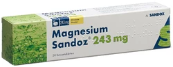 Magnesium Sandoz Brausetablette