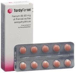 Tardyferon Ret Tabl 80 mg
