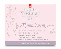 Louis Widmer MamaDerm Schwangerschaftsstreifen Creme ohne Parfum