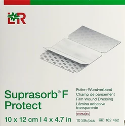 Suprasorb F Protect 10x12cm stérile
