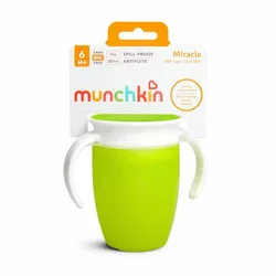 Munchkin Miracle 360° tasse d'apprentissage 207ml 100 % anti-fuite 6M+