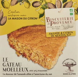 Biscuiterie de Provence Weicher Kuchen Manl Zitrone glutenfrei Bio