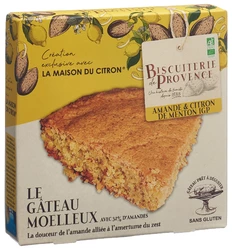 Biscuiterie de Provence Weicher Kuchen Manl Zitrone glutenfrei Bio