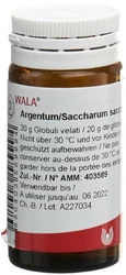 Wala Argentum/Saccharum Globuli