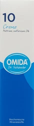 Omida Nr10 Natrium sulfuricum Creme 6 D