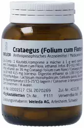 WELEDA Crataegus Folium cum Flore et Fructus Kautablette